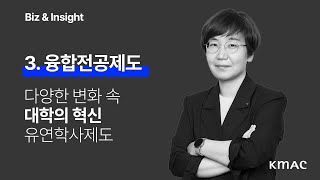 [KMAC Biz\u0026Insight] 다양한 변화 속 대학의 혁신, 유연학사제도 : Ⅲ. 융합전공제도