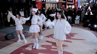 【A\\V】여성댄스팀 레이디비 LADYB 직캠 cover KARA (카라)메들리 @홍대 Busking 25.01.11