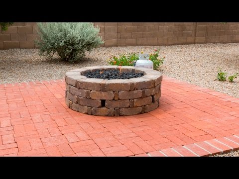 How To Install A Gas Fire Pit How To Install A Gas Fire Pit