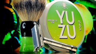 YATES 921 - EH Titanium |💈HEAD \u0026 FACE SHAVE 💈| A\u0026E - YUZU I SO much better than \