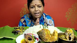 ILISH FESTIVAL..EATING RICE WITH ILISH MACHER TEL,ILISH VAJA,BEGUN ILISH AND SORSHE ILISH।।