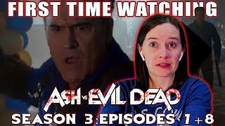 Ash vs Evil Dead | Season 3 - Episodes 7 + 8 | TV Reaction | GET LOW!!!