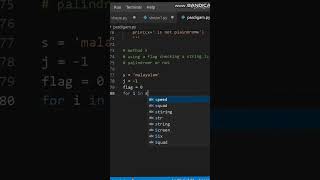 Method 5 - python program to check a string is palindrome or not using Flag variable ?