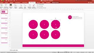 How to add trigger buttons and link them in Microsoft PowerPoint