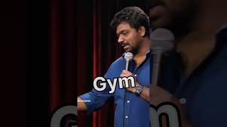 Gym 😂 Stand up Comedy || by Zakir Khan 😆 #shorts #ytshorts