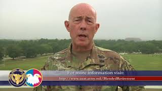 LTG Luckey talks about Blended Retirement System | U.S. Army Reserve