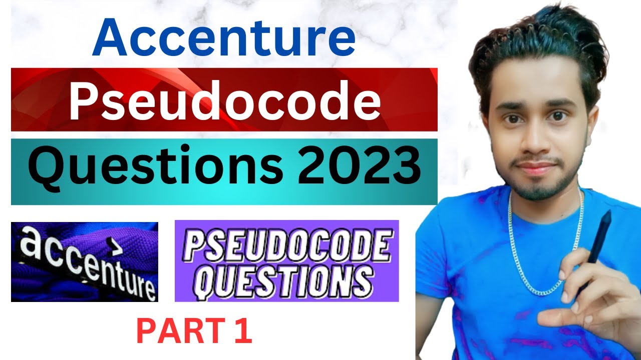 Accenture Pseudocode Questions And Answers| Accenture Pseudocode ...