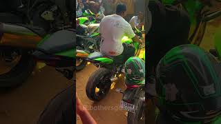 Kawasaki Ninja ZX10R - Full Rev Loudness Unleashed! #shorts #zx10r #kawasaki @r.brothersgamerz460