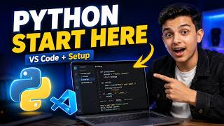 Python Tutorial for Beginners 2026 | Complete Setup, VS Code & First Program
