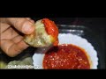 kashmiri steamed chicken momos || tasty bite style chicken momos