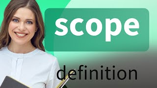 Scope | meaning of SCOPE