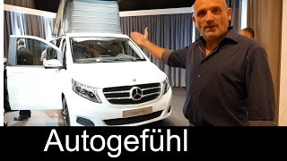 All-new 2015 Mercedes Marco Polo (Activity) V-Class camper static review - Autogefühl