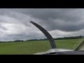 pa 28 landing at 28l at redhill aerodrome egkr