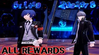 Persona 5 The Royal - Makoto Yuki \u0026 Yu Narukami ALL Rewards Scores