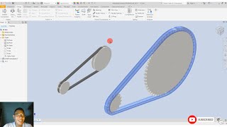 Cách Thiết Kế Bộ Truyền Đai, Xích || Inventor