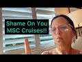 !!!!ABSURD!!!! Drinking Package Rules with MSC Cruises