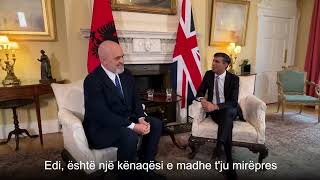 Kryeministri Edi Rama -  📍Londër - Me Kryeministrin e Mbretërisë së Bashkuar