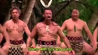 Original maori haka dance