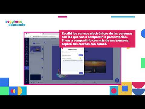 Cómo Compartir Una Presentación Para Trabajar De Manera Colaborativa