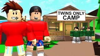 We Joined TWINS CAMP To Expose Camp Leader! (Brookhaven RP)