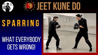 HOW TO SPAR in Jeet Kune Do - Bruce Lee's Martial Art
