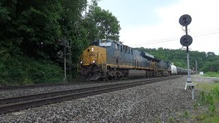 CSX 3006 at Ford, Kentucky in the Rain