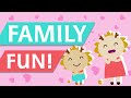 What Do You Do With Your Family? | Wormhole English - Songs for Kids