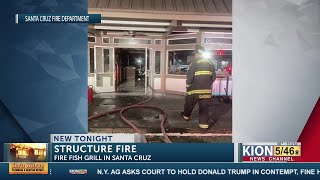 Santa Cruz restaurant fire causes an estimated $250,000 worth of damage