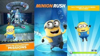 DESPICABLE ME MINION RUSH : COMPLETING MISSION 1-5!