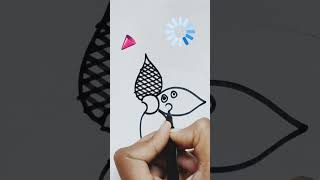 Easy Drawing  #shorts #youtubeshorts #easydrawing  #cute #trending #flowers #satisfying
