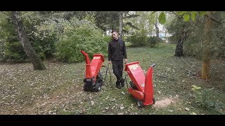 KÓBORÉK: ÁGAPRÍTÓ TESZT ! (Güde vs Hecht )/Branch shredder Test