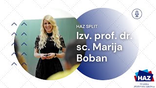 Izv. prof. dr. sc. Marija Boban - HAZ Split (serijal razgovora)