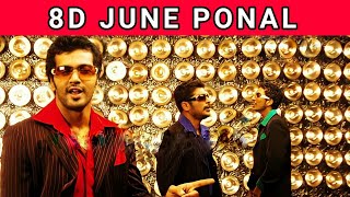 June Ponal | Unnale Unnale | Vinay Rai | Sadha | Harris Jayaraj | 8D Song | Music 360*