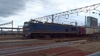 2024.12.07 貨物列車（4061列車）秋田駅発車