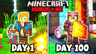 I Survived 100 Days in HARDCORE Modded Minecraft 1.17.1... *NEW*