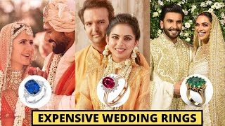 New List Of 10 Most Expensive Wedding Rings Of Bollywood Actresses - Katrina Kaif - Anushka Sharma