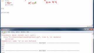 Chapter 9: Variable Scope and Functions