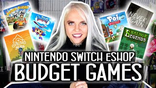 Cheap Nintendo Switch eShop BUDGET Games!