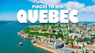 9 Best Places to Live in Quebec (Canada) ᐈ Moving to Quebec | Canada Travel 4K ☑️