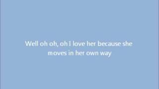 The Kooks She Moves In Her Own Way Lyrics