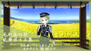 【ネタバレ注意】毛利藤四郎 乱舞ボイス集〈Lv.5〉【刀剣乱舞】