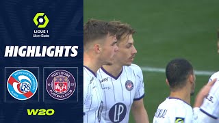 RC STRASBOURG ALSACE - TOULOUSE FC (1 - 2) - Highlights - (RCSA - TFC) / 2022-2023