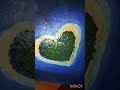 diy heart shaped island 🏝️❤️ diy craftideas reuse cardboardcraft