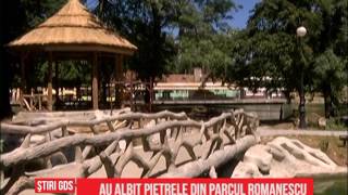 Au albit pietrele din Parcul Romanescu