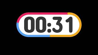 56 Second countdown timer with beep at every second 🔔