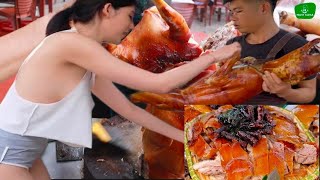 KHÔNG HỔ DANH LÀ THIÊN ĐƯỜNG THỊT CHÓ QUAY NGON NHẤT KHU VÙNG CAO#NAMKAKA