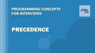 Precedence | C Programming | Programming Concepts