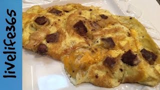 How to...Make a Killer Leftover Burger Omelette