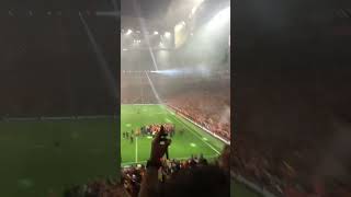 Galatasaray-Fenerbahçe maç sonu kutlama