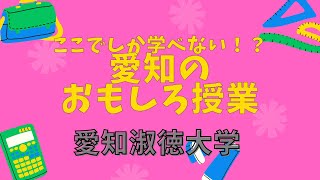 「ここでしか学べない？！　愛知のおもしろ授業」愛知淑徳大学編【愛知県 県内大学魅力発信事業広報動画】